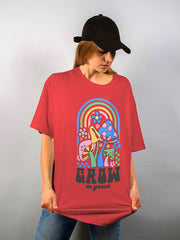 Women's Oversized Classic T-Shirt | Grow In Grace