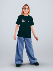 KIDS Crew Neck T Shirt - Nature Guitar