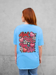 Women's Oversized Classic Tee | God Says You are Strong
