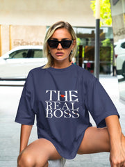 Women's Oversized Classic T-Shirt | The Real Boss