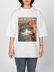 Women's Oversized Funny Tee - Call Me The Don