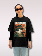 Women's Oversized Funny Tee - Call Me The Don