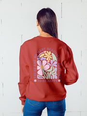 Regular Fit Sweatshirt | To Be Happy
