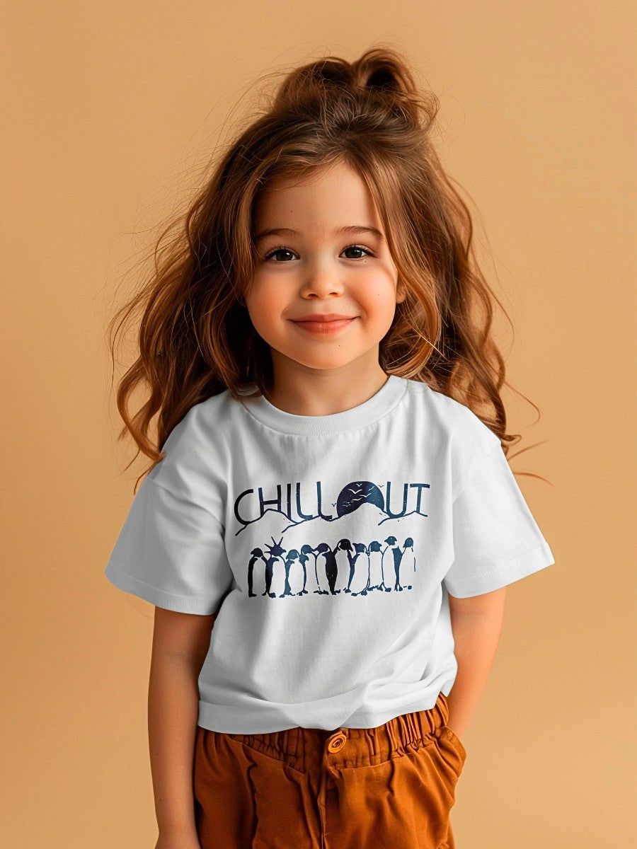KIDS Crew Neck T-Shirt - Chill Out
