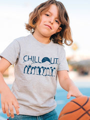 KIDS Crew Neck T-Shirt - Chill Out