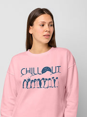 Women's Regular Fit Sweatshirt - Chill Out