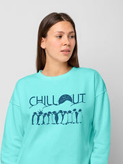 Women's Regular Fit Sweatshirt - Chill Out