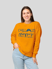 Women's Regular Fit Sweatshirt - Chill Out