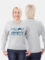 Women's Regular Fit Sweatshirt - Chill Out