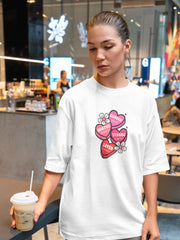 Women's Oversized Classic Tee | God Says You are Strong