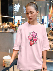Women's Oversized Classic Tee | God Says You are Strong