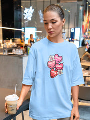 Women's Oversized Classic Tee | God Says You are Strong