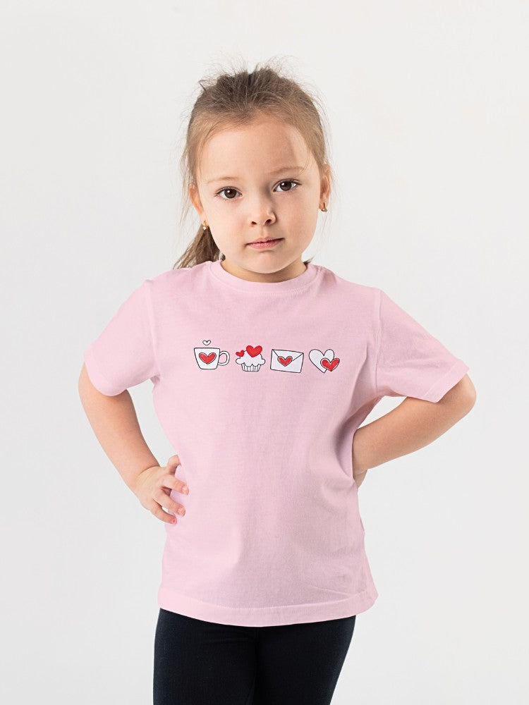 KIDS Unisex T Shirt - valentine heart