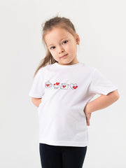 KIDS Unisex T Shirt - valentine heart