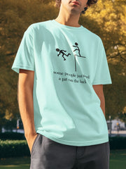 Men's Mint Color Humor T-Shirt