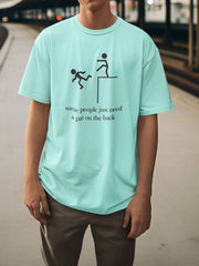 Men's Mint Color Humor T-Shirt