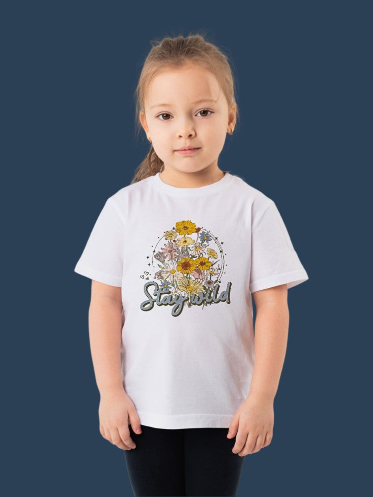 KIDS Crew Neck T-Shirt - Stay Wild