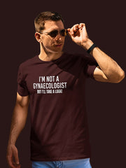 Men's Funny Text Supima Cotton T-shirt