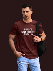 Men's Funny Text Supima Cotton T-shirt