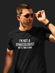 Men's Funny Text Supima Cotton T-shirt