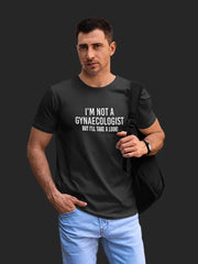 Men's Funny Text Supima Cotton T-shirt