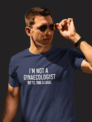 Men's Funny Text Supima Cotton T-shirt